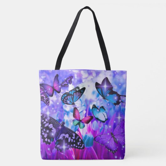 Mother's Day Butterflies Tote Bag Tasche (Vorderseite)