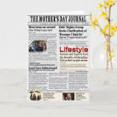 Mother's Day Card Karte (Gelbe Blume)