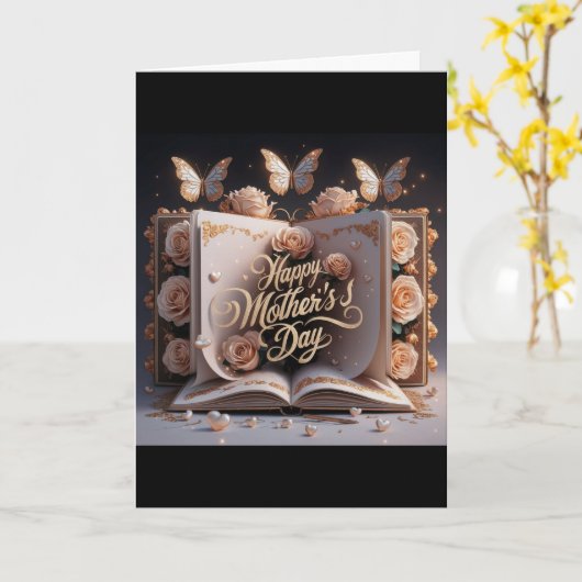 Mother's Day Card Karte (Gelbe Blume)