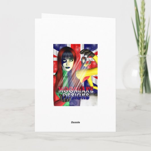 Mother's Day Card, with little Rottweiler dog Karte (Rückseite)