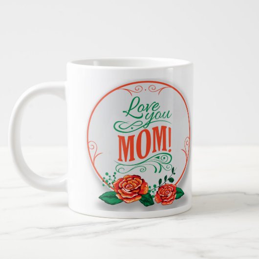 mothers-day-desgin Jumbo-Tasse (Links)