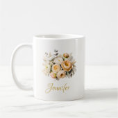 Mother's Day Floral Mug Personalized Gift Kaffeetasse (Links)