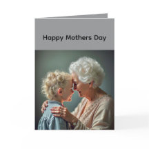 Mothers Day Folded Greeting Card