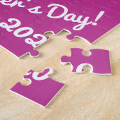 Mother's Day Foto Collage Geschenk Custom Puzzle (Seite)