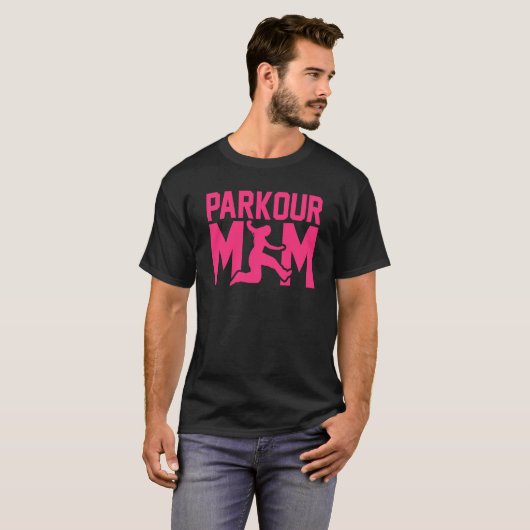 Mother's Day Free Running Traceur Mommy Parkour Mo T-Shirt (Vorne ganz)