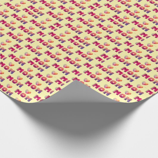 mothers day geschenkpapier (Ecke)