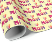 mothers day geschenkpapier (Rolleneckpunkt)