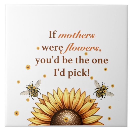 Mother's Day Gift Fliese (Vorderseite)