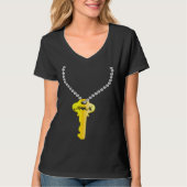 Mother's Day Gift, Key to Mom's heart T-Shirt (Vorderseite)