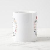 Mother's Day Gift: "World's Best Mom" Jumbo-Tasse (Vorderseite)