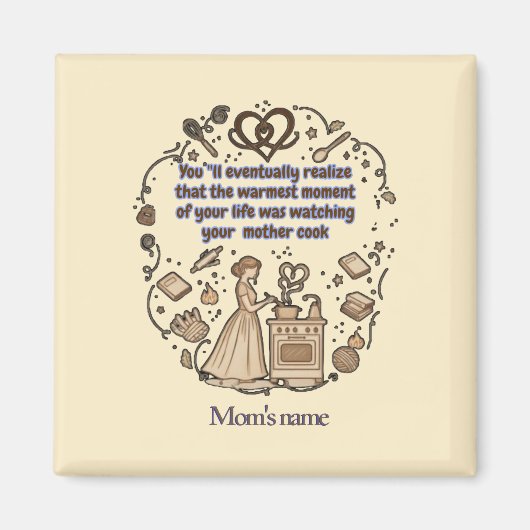 mother's day gifts magnet (Vorne)