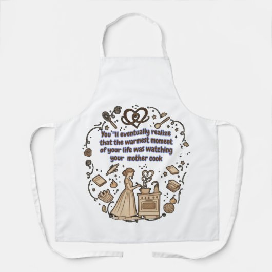 mother's day gifts schürze (Vorderseite)