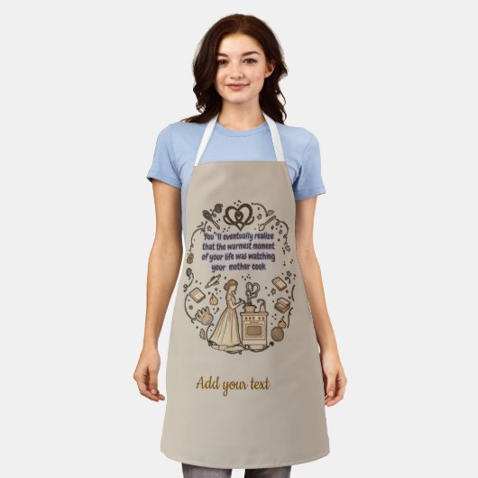 mother's day gifts schürze (Getragen)