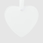 Mother's Day Heart Keepsake Ornament (Rückseite)