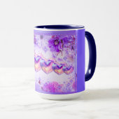 Mother's Day Hearts & Daisey's Mug Tasse (VorderseiteRechts)