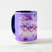 Mother's Day Hearts & Daisey's Mug Tasse (Vorderseite Links)