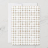 Mother's Day High Tea Invitation Floral Tea Party Einladung (Rückseite)