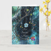 Mothers Day Hippie Bohemian Feel Pretty Karte (Gelbe Blume)