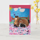 Mother's Day Karte (Gelbe Blume)