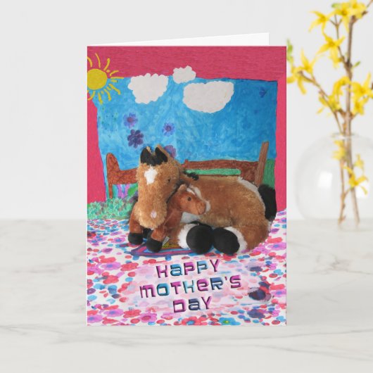 Mother's Day Karte (Gelbe Blume)