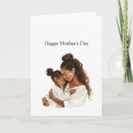 Mother's Day Mom Daughter Karte