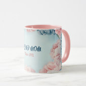 Mother's Day Mug Text "MOM" "Since 1972" Tasse (VorderseiteRechts)