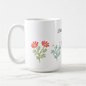 Mother's Day Mug with Floral Bouquet Design and Cu Kaffeetasse (Links)