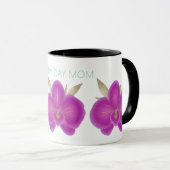 Mother's Day Mug with Floral Pattern and Heartfelt Tasse (VorderseiteRechts)