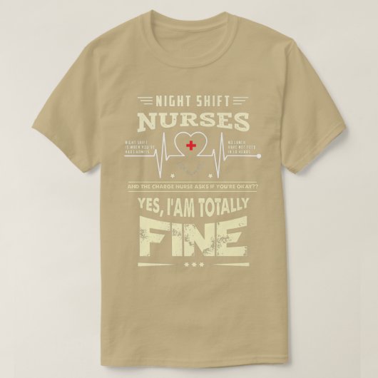 Mothers Day, Night Shift Nurses Clothing173 T-Shirt (Design vorne)