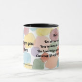 Mother's Day Poem Tasse (Zentrum)
