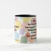 Mother's Day Poem Tasse (Zentrum)