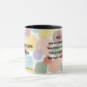 Mother's Day Poem Tasse (Zentrum)