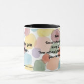 Mother's Day Poem Tasse (Zentrum)