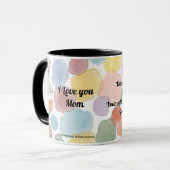 Mother's Day Poem Tasse (Vorderseite Links)