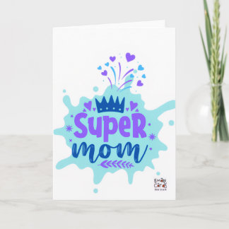 Mother's Day - Super Mom Karte