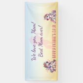 Mother's Day Unicorn-Themed Party Banner (Vertikal)