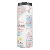 Mother's Day What Make a Mom Quotes Thermosbecher (Rückseite)