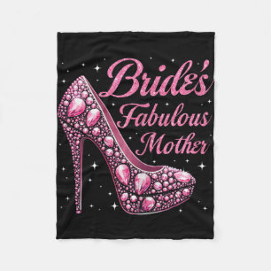 Mother's Fabulous Bride Happy Wedding Verheiratet  Fleecedecke