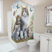 Mother's Garden Paradise Duschvorhang (Beispiel)