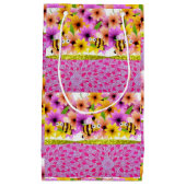 Mother's Gift Bag Bumblebee Kleine Geschenktüte (Vorderseite)