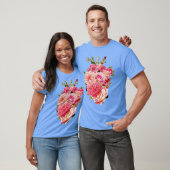 Mothers Heart Roses by Tobe Fonseca T-Shirt (Unisex)