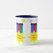 "Mother's Medals" Ringer-Tasse Tasse (Zentrum)