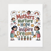 Mothers Nurture Hope And Inspire Dreams Flyer (Vorne)