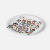 Mothers Nurture Hope And Inspire Dreams Pappteller (Schrägansicht)