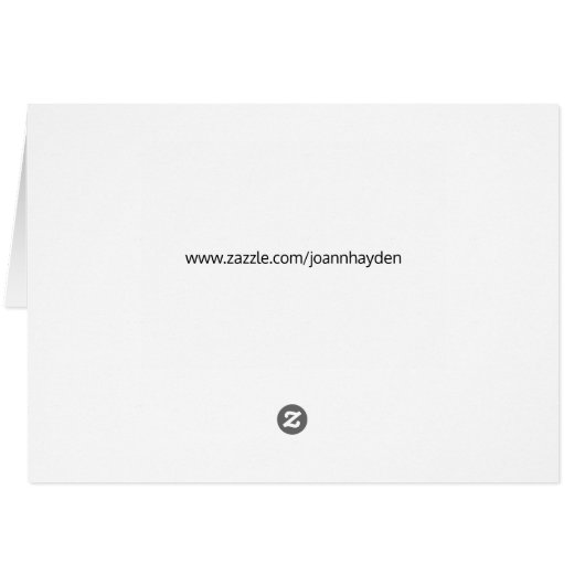 MOTHERS NURTURE MÜTTER DAY Card (Rückseite Horizontal)