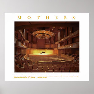 MOTHERS Quote Piano Konzert Bühne Foto Print Poster