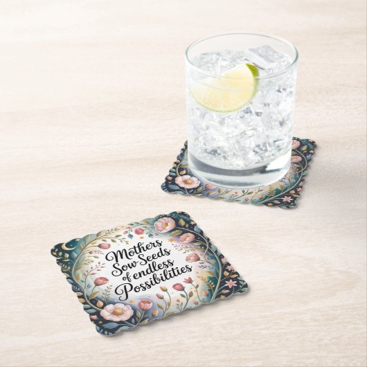 Mothers Sow Seeds Of Endless Possibilities Untersetzer (Vor Ort)