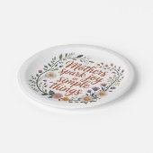 Mothers Spark Joy In Simple Things Pappteller (Schrägansicht)