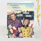 Mothers Wish Karte (Gelbe Blume)