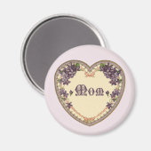 Mothersday_Round Magnet (Vorderseite/Rückseite)
